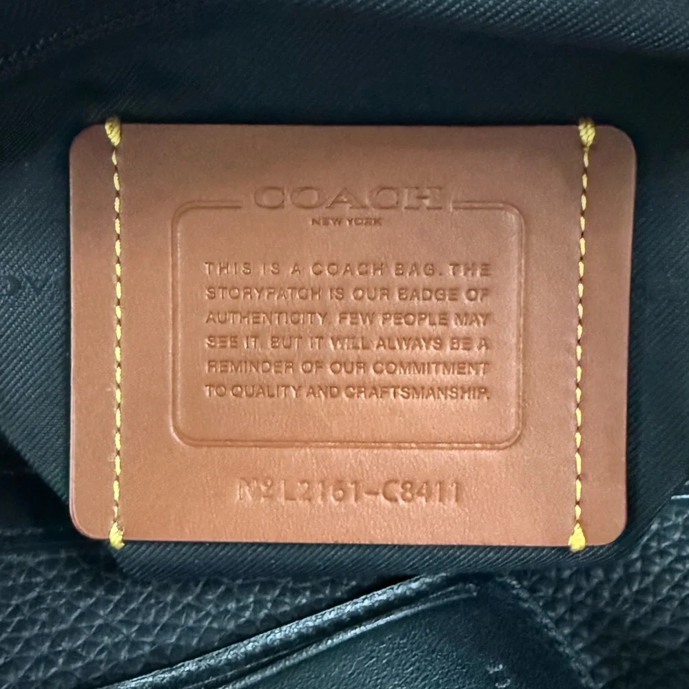 Coach Gotham Leather Duffle Bag C8411 - Picture 7 of 10